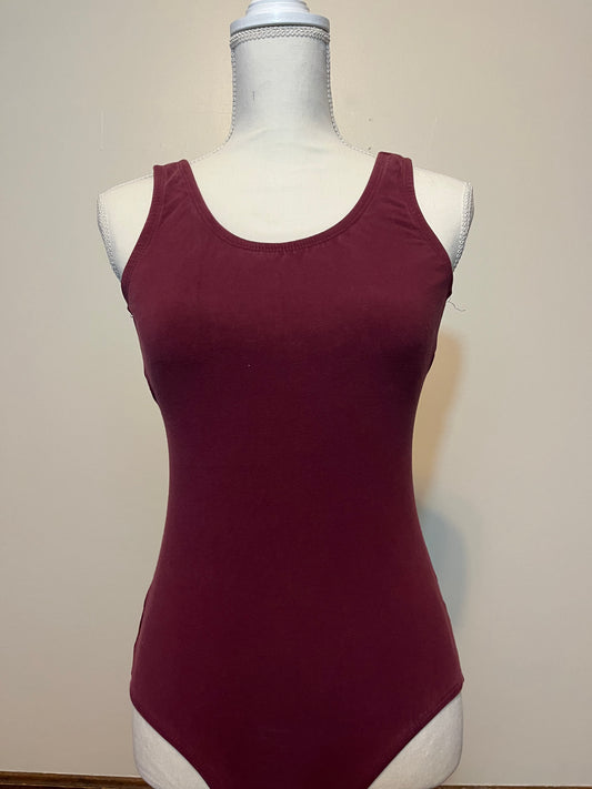 Theatricals Maroon Leotard Adult Large