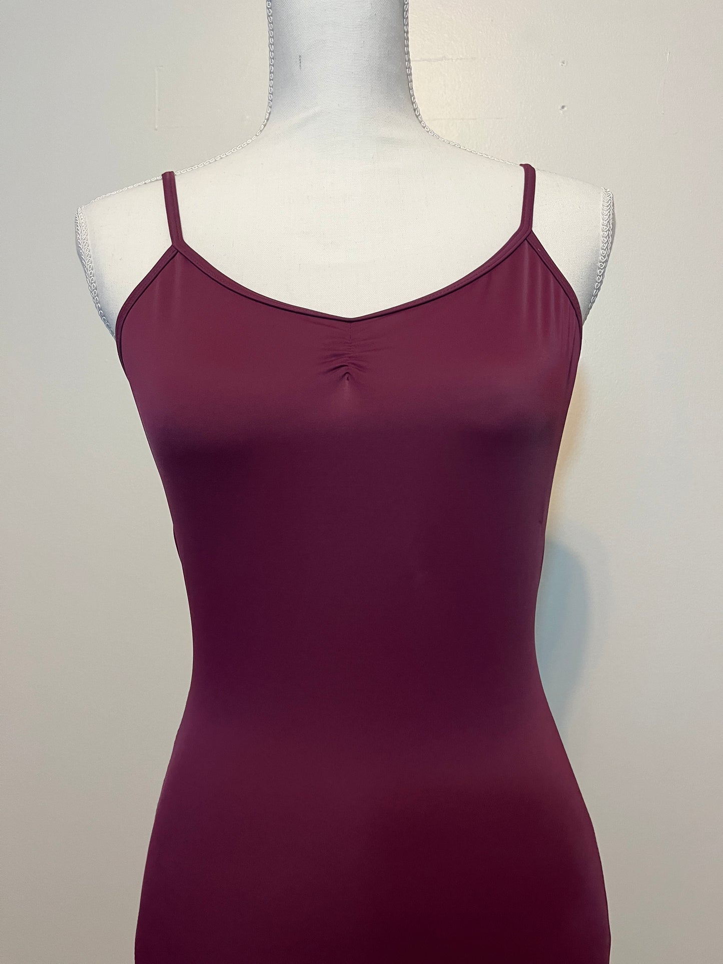 Balera Maroon Leotard Adult Small