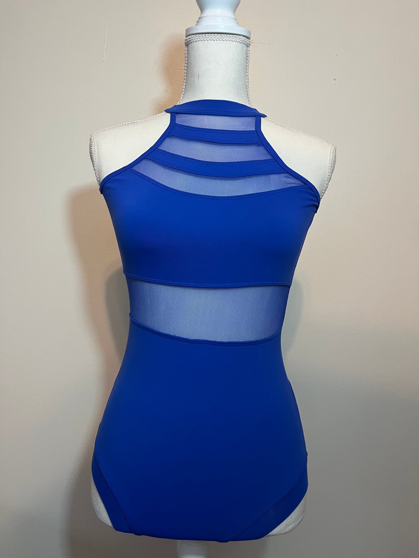 Five Dancewear Blue Leotard Adult Small