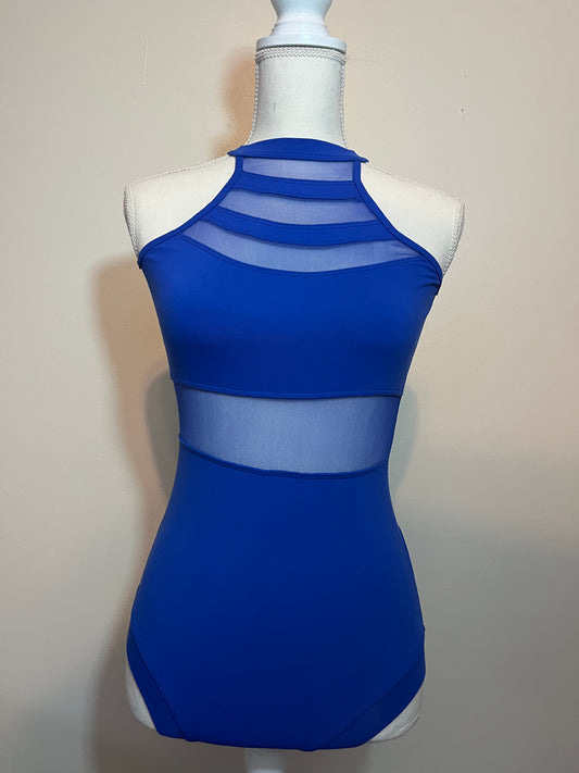 Five Dancewear Blue Leotard Adult Small