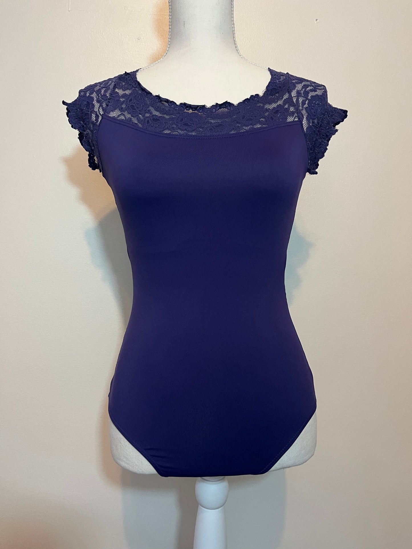 So Danca Navy Blue Leotard Adult Medium