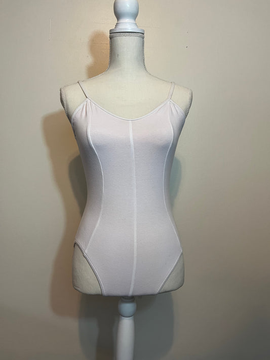 Mirella White Leotard Adult Medium