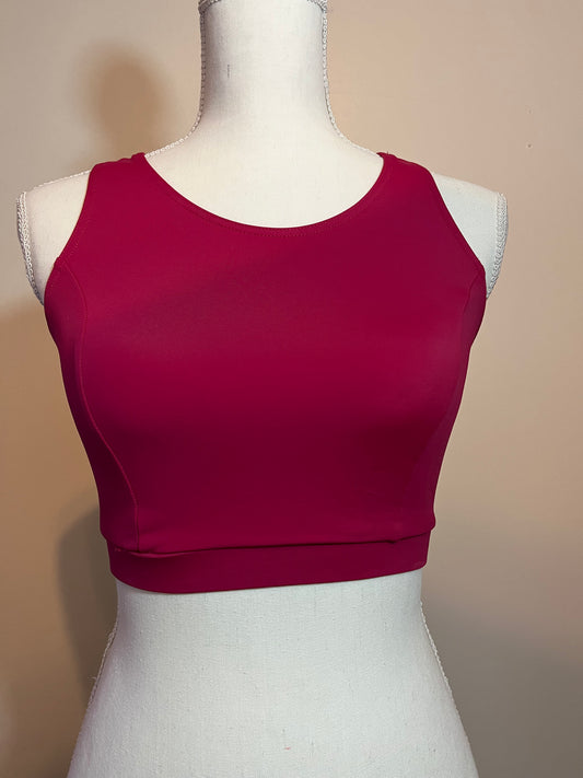 Balera Red Sports Bra Adult Small