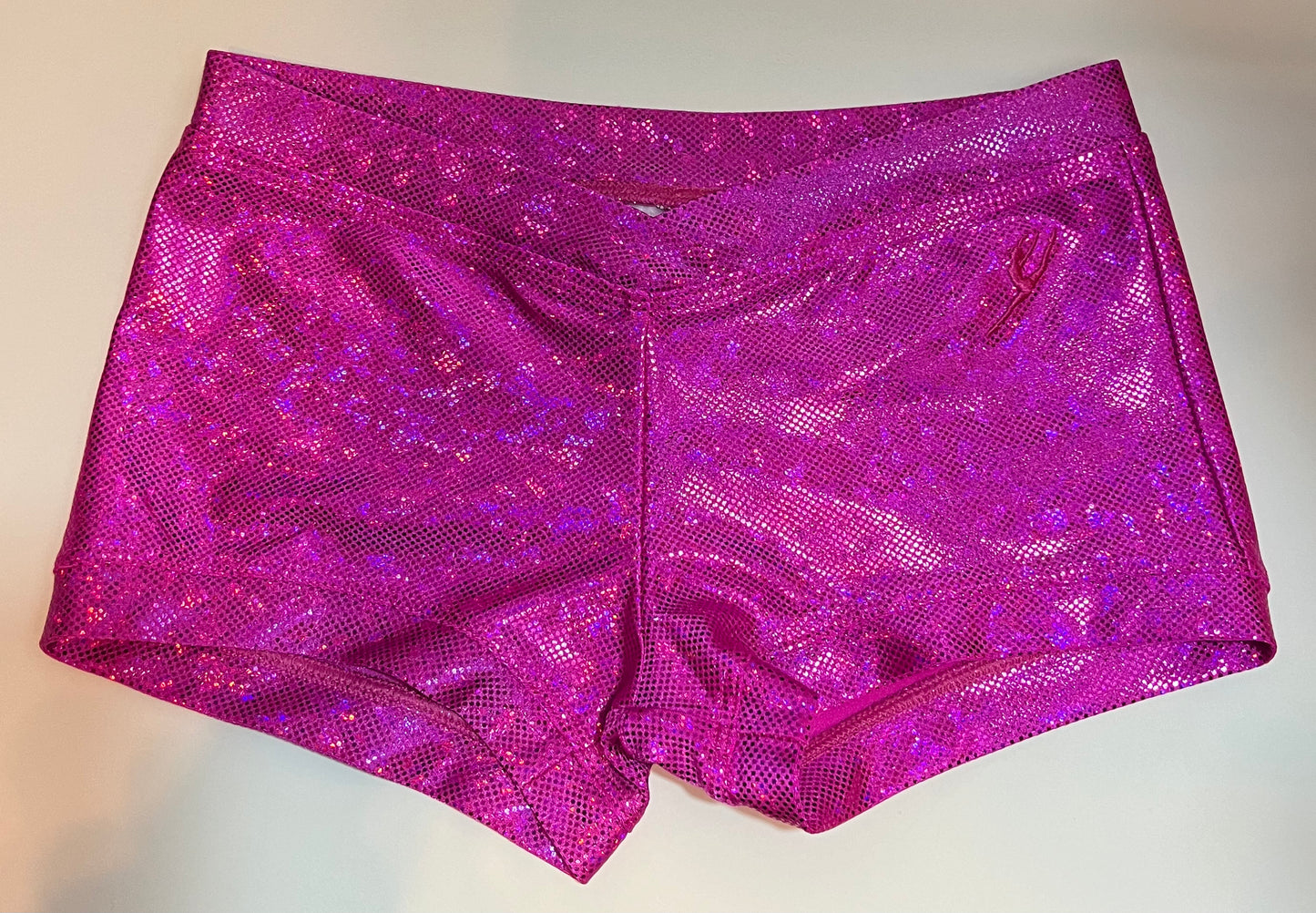 Sparkly Pink Shorts Energetiks Child Large