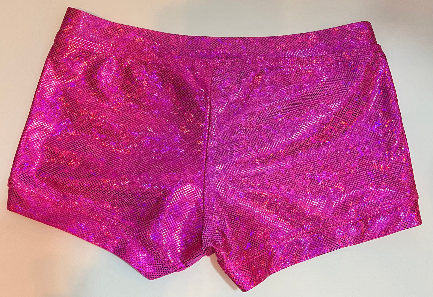 Sparkly Pink Shorts Energetiks Child Large