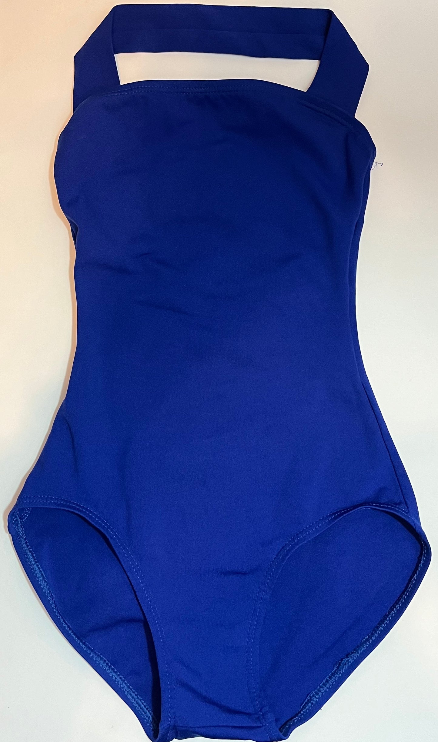 Blue Halter Neck Leotard Adult XSmall