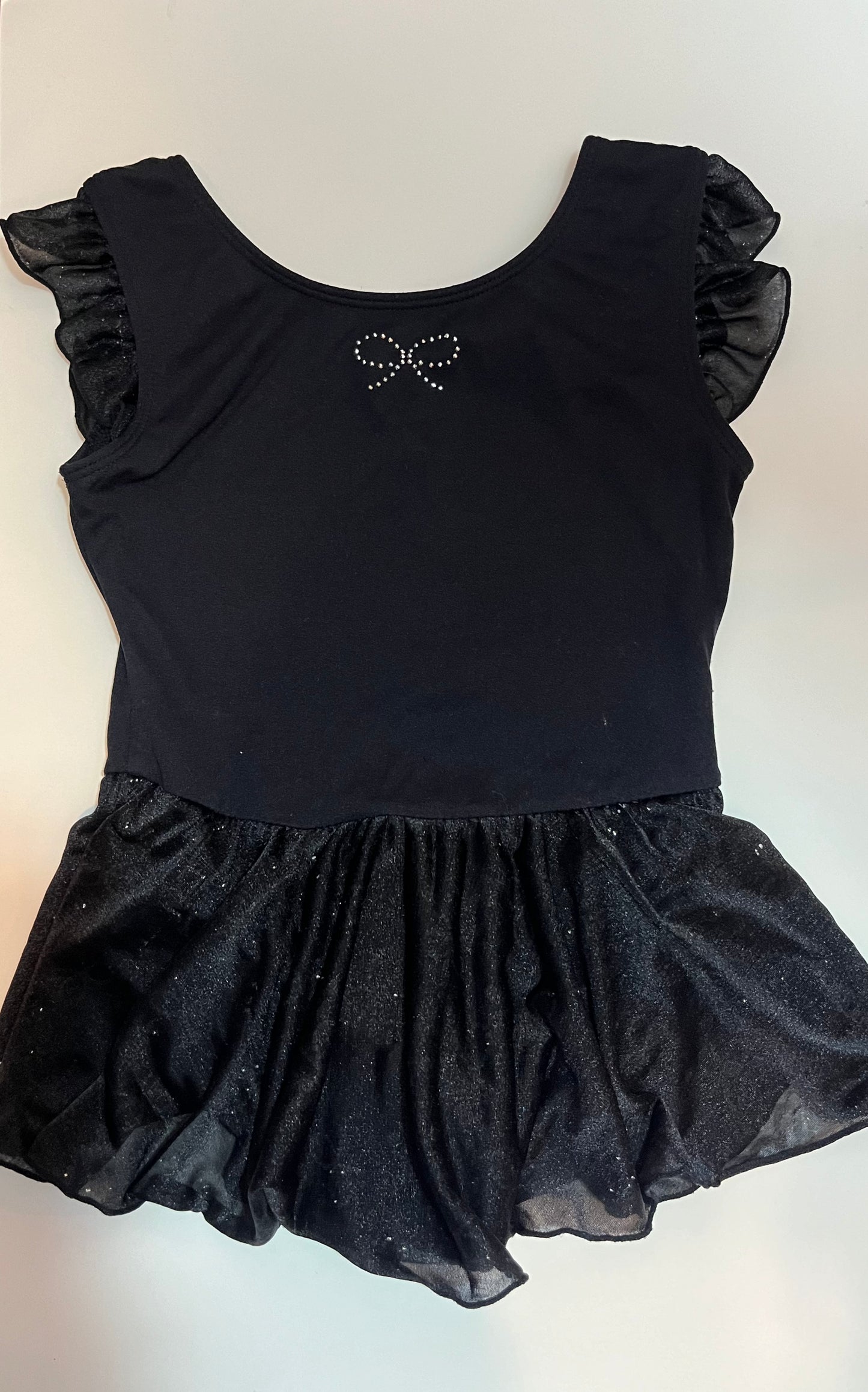 Black Leotard+Tutu Jacques Moret Child Small (6-7)