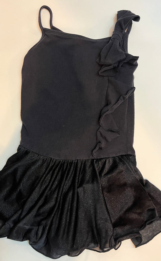 Black Leotard+Skirt Danskin Child Medium (7-8)