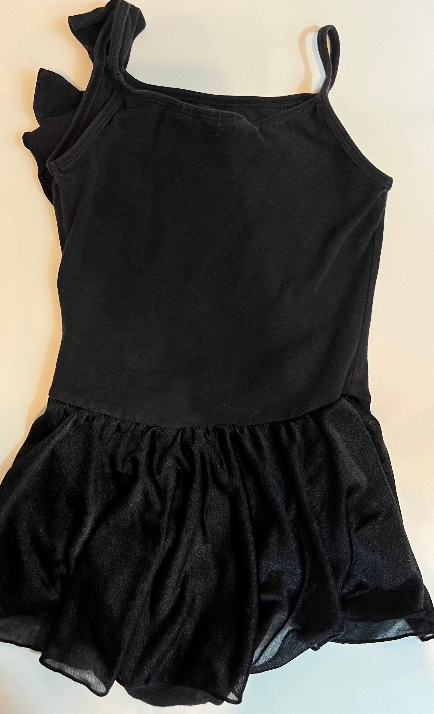 Black Leotard+Skirt Danskin Child Medium (7-8)