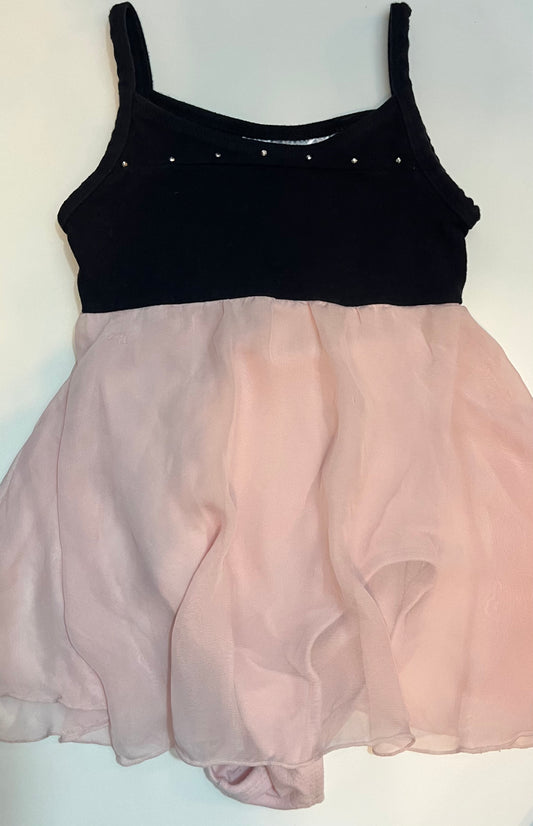 Black Leotard+Pink Skirt Danskin Child Medium (7/8)