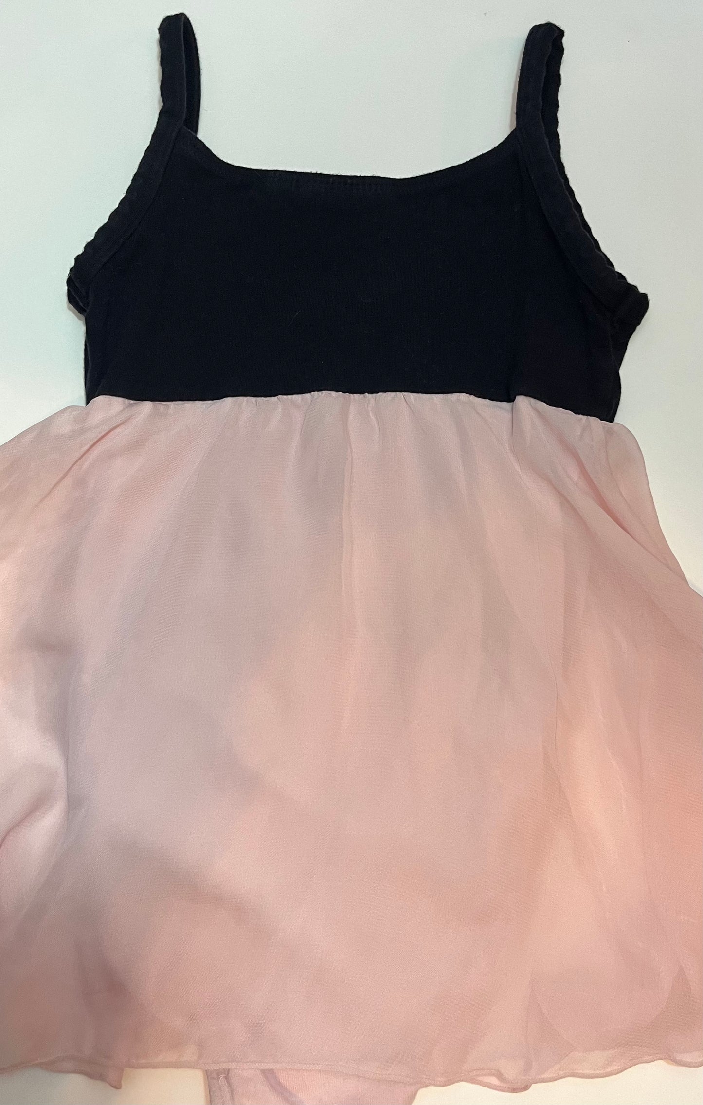 Black Leotard+Pink Skirt Danskin Child Medium (7/8)